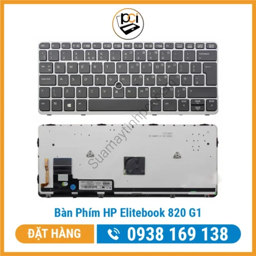 Thay Bàn Phím Laptop HP Elitebook 820 G1