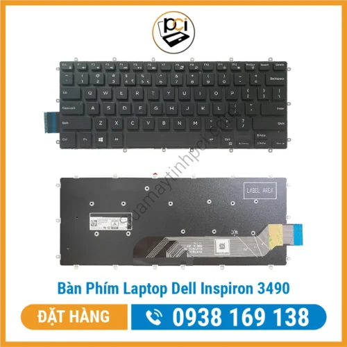 Thay Bàn Phím Laptop Dell Inspiron 3490