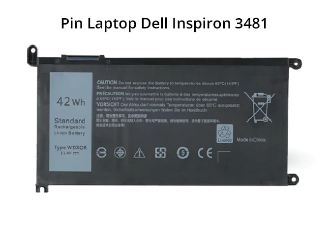 Pin Dell Inspiron 3481