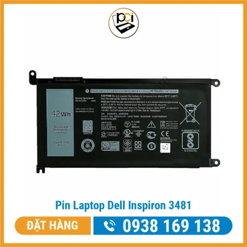 Thay Pin Laptop Dell Inspiron 3481