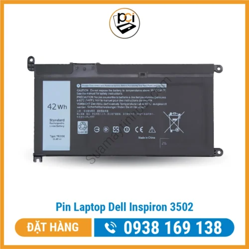 Thay Pin Laptop Dell Inspiron 3502