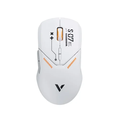 Chuột Rapoo Không Dây VT9 Pro White Orange