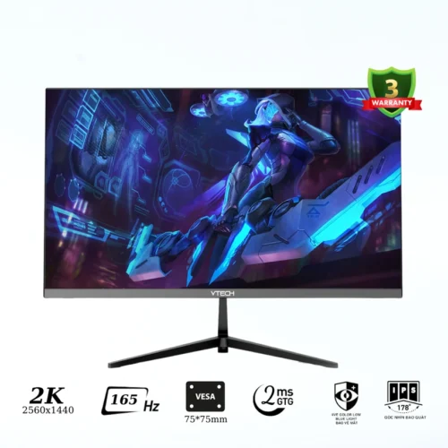 Màn Hình Máy Tính LCD 27 Inch Vtech VTMG273P (2K | IPS | 165Hz | 2ms)