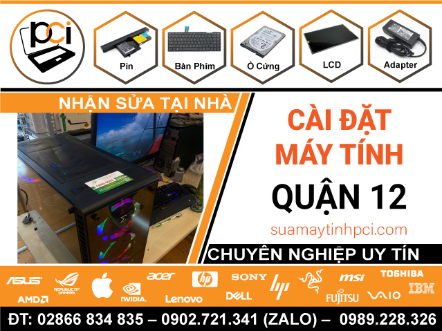 Cài Đặt Máy Tính & Laptop Giá Rẻ Tại Quận 12