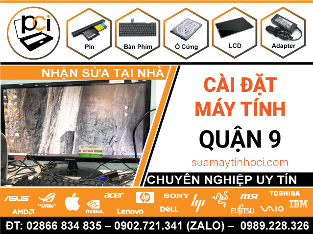 Cài Đặt Máy Tính & Laptop Giá Rẻ Tại Quận 9