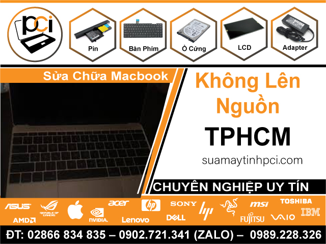Sửa Chữa Macbook Không Lên Nguồn - Sập Nguồn