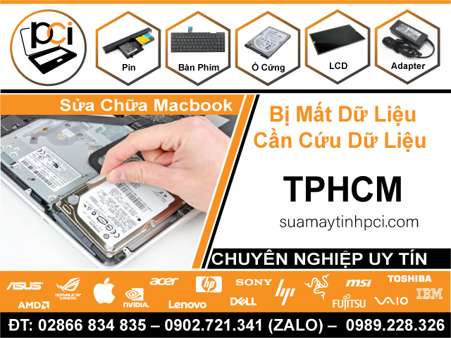 Sửa Chữa Macbook Bị Mất Dữ Liệu - Cần Cứu Dữ Liệu Ổ SSD