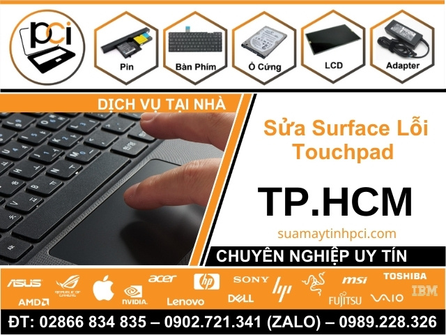 Sửa Surface Lỗi Touchpad - Loạn Cảm Ứng
