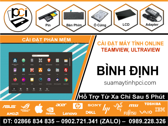 Cài Đặt Máy Tính Online Tại Bình Định