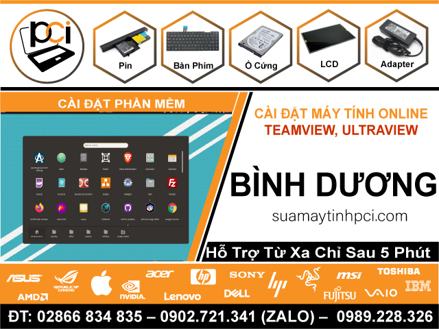 Cài Đặt Máy Tính Online Tại Bình Dương