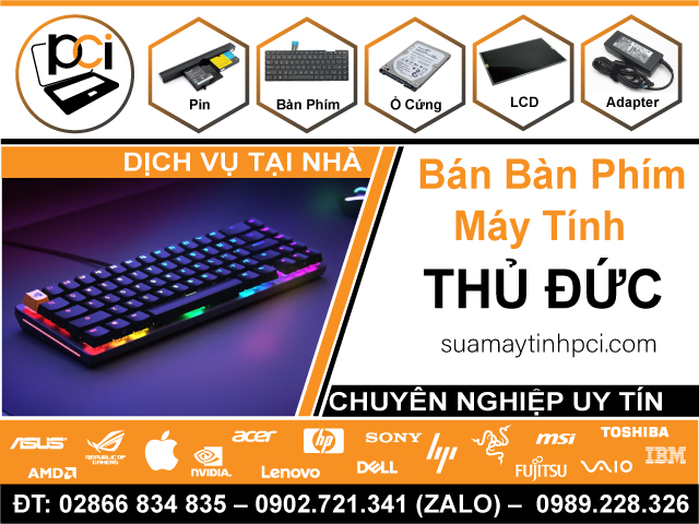 Cửa Hàng Bán Bàn Phím Máy Tính Tại Thủ Đức | Uy Tín, Giá Rẻ