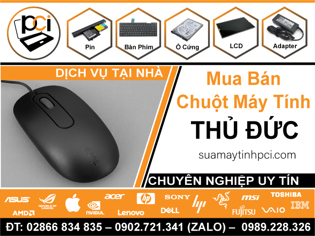 Cửa Hàng Bán Chuột Máy Tính Tại Quận Thủ Đức Gần Đây
