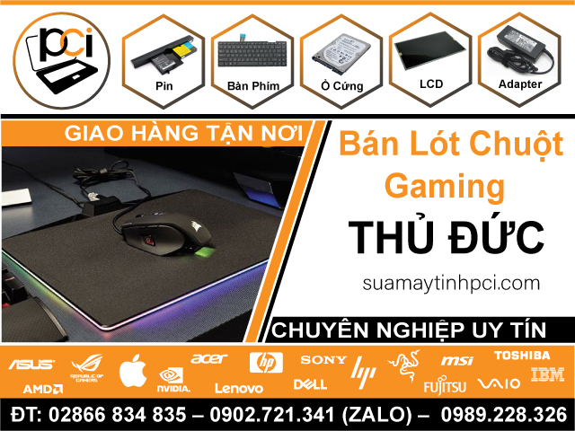 Cửa Hàng Bán Lót Chuột Gaming Tại Quận Thủ Đức | Giá Rẻ 
