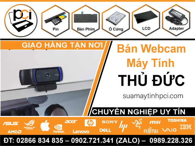 Cửa Hàng Bán Webcam PC Tại Quận Thủ Đức Giá Rẻ