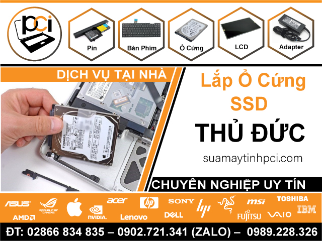 Địa Chỉ Lắp Ổ Cứng SSD PC Tại Quận Thủ Đức Giá Rẻ