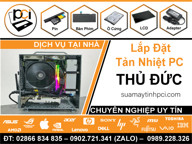 Địa Chỉ Lắp Tản Nhiệt PC Tại Quận Thủ Đức – Giá Rẻ, Lấy Liền