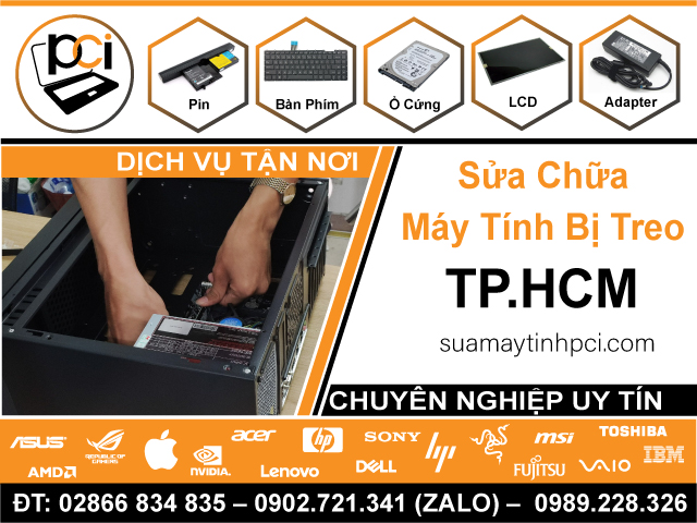Địa Chỉ Sửa Máy Tính Bị Treo TPHCM | Tận Nơi, Giá Rẻ