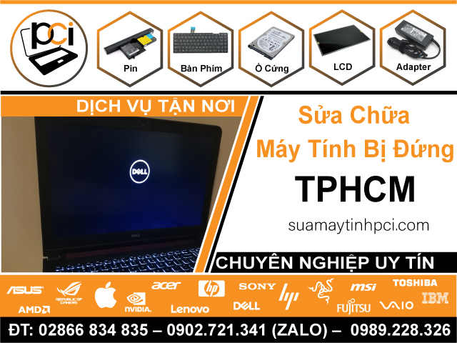 Dịch Vụ Sửa Máy Tính Bị Đứng TPHCM Giá Rẻ, Gần Đây