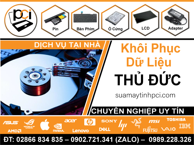 Khôi Phục Dữ Liệu Quận Thủ Đức