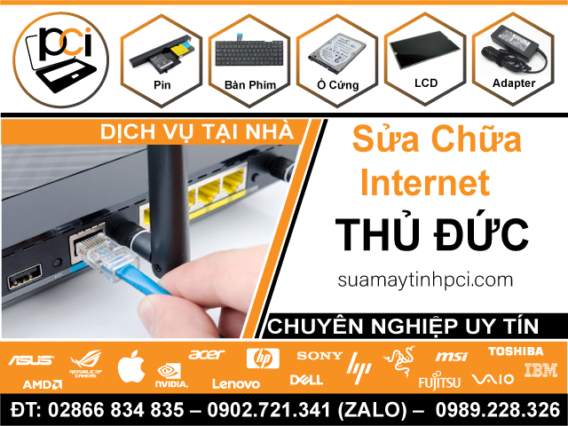 Sửa Internet Quận Thủ Đức