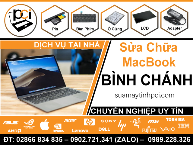 Sửa MacBook Huyện Bình Chánh Lấy Liền