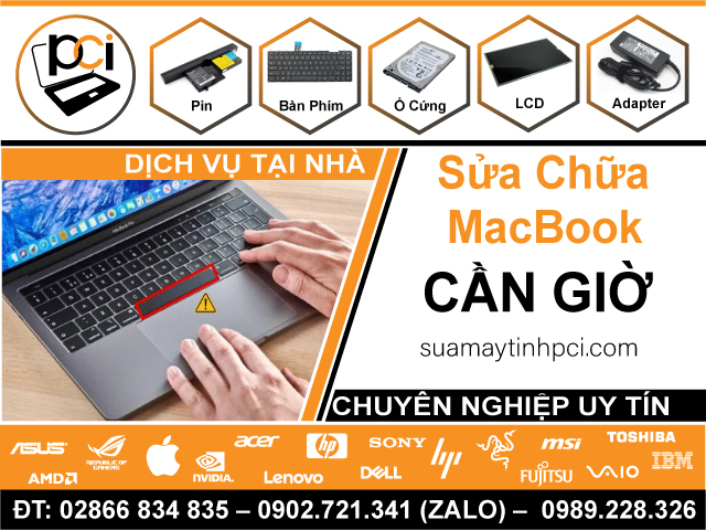 Sửa MacBook Huyện Cần Giờ Uy Tín