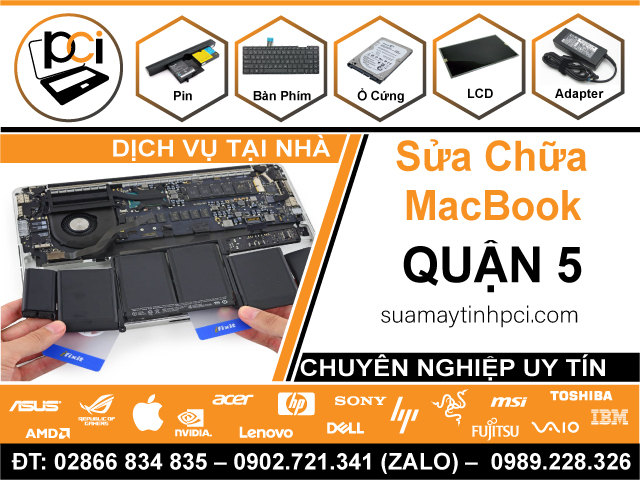 Sửa MacBook Quận 5 | Lấy Liền Trong Ngày