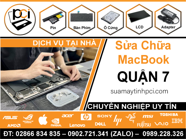 Sửa MacBook Quận 7 | Linh Kiện Zin 100%