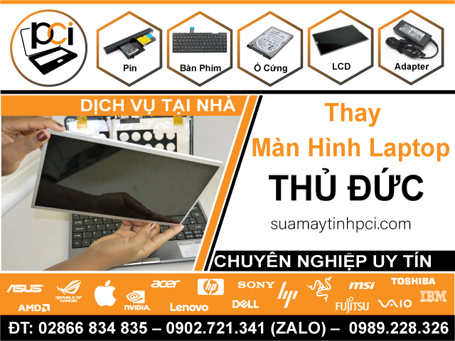 Thay Màn Hình Laptop Quận Thủ Đức