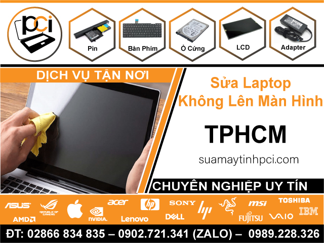 Địa Chỉ Sửa Laptop Không Lên Hình TPHCM
