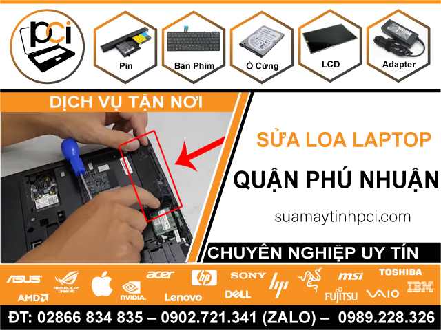 Bán – Thay Loa Laptop Quận Phú Nhuận