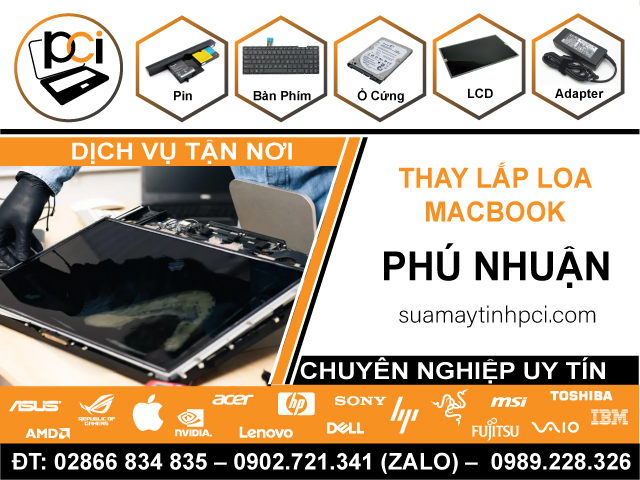 Thay Màn Hình Macbook Quận Phú Nhuận Tận Nhà