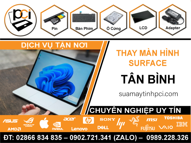 Thay Màn Hình Macbook Quận Tân Bình Uy Tín