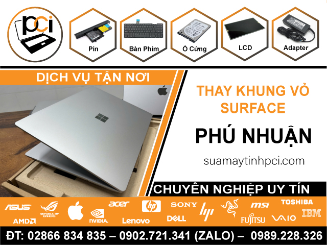 Thay Vỏ Surface Quận Phú Nhuận Tận Nhà