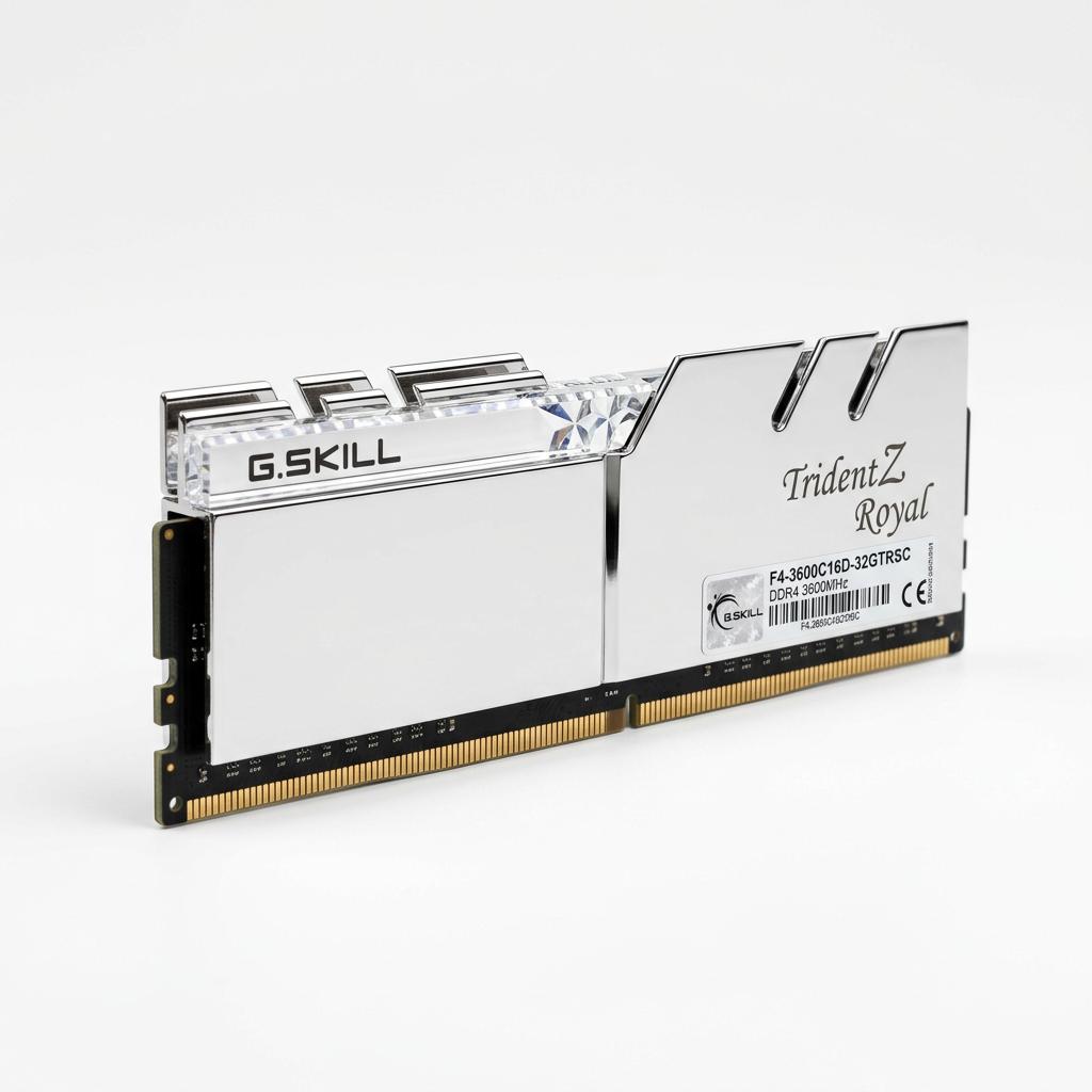 Ram PC G.Skill Trident Z Royal 32GB DDR4 3600MHz - Hiệu năng đỉnh cao, LED RGB chính hãng