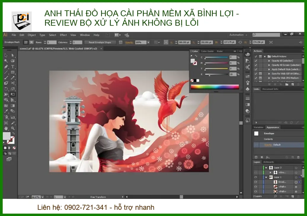 Cài Phần Mềm Đồ Họa Cho Anh Thái tại Bình Lợi: Bí Quyết Xử Lý Ảnh Mượt Mà