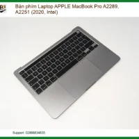 Bàn Phím Laptop Apple Macbook Pro A2289, A2251 (2020, Intel) Zin - Trung Tâm Thay Thế Uy Tín Tphcm