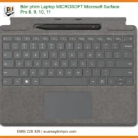 Thay Bàn Phím Laptop Microsoft Surface Pro 8, 9, 10, 11 Zin Chính Hãng Lấy Liền Tại Tphcm