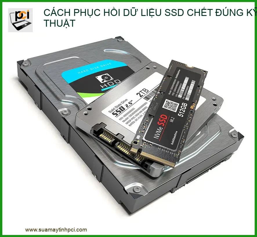 Cách Phục Hồi Dữ Liệu SSD Chết Đúng Kỹ Thuật: Cứu Dữ Liệu An Toàn