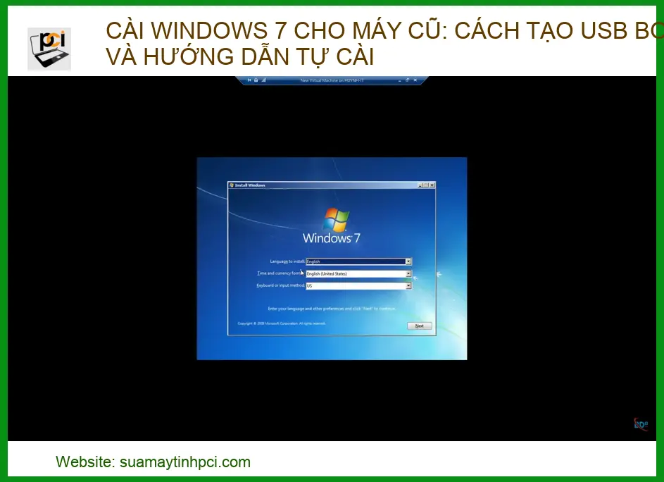 Hướng dẫn cài Windows 7 cho máy tính cũ: Tối ưu hiệu năng từ A-Z 2026