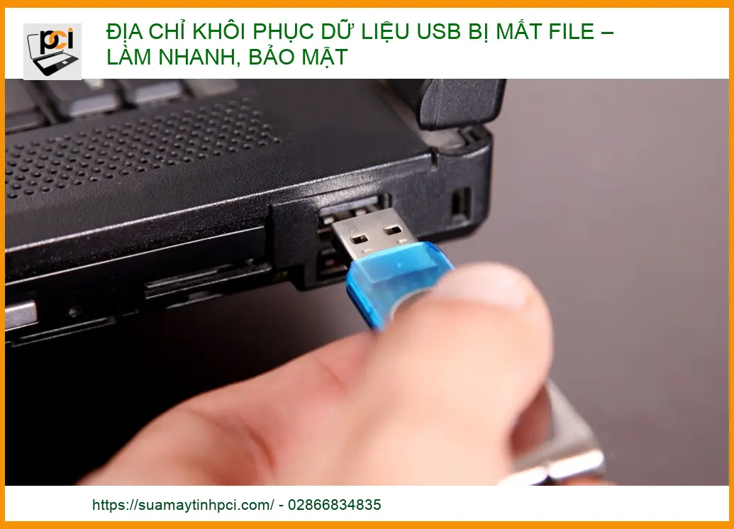 Địa chỉ khôi phục dữ liệu USB bị mất file – Làm nhanh, bảo mật