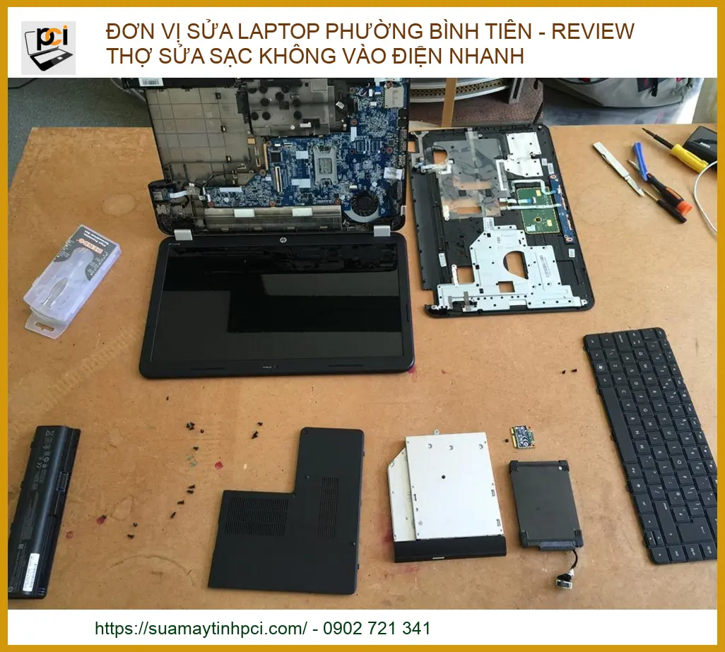 Sửa Laptop Phường Bình Tiên: Xử Lý Sạc Không Vào Điện Chuyên Nghiệp | Sửa máy tính PCI