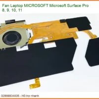 Thay Fan Laptop Microsoft Surface Pro 8, 9, 10, 11 Zin Chính Hãng, Lấy Liền Tại Chỗ