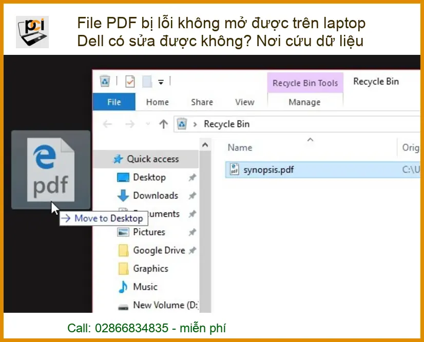 File PDF Bị Lỗi Không Mở Được Trên Laptop Dell: Cách Khắc Phục và Nơi Cứu Dữ Liệu Uy Tín