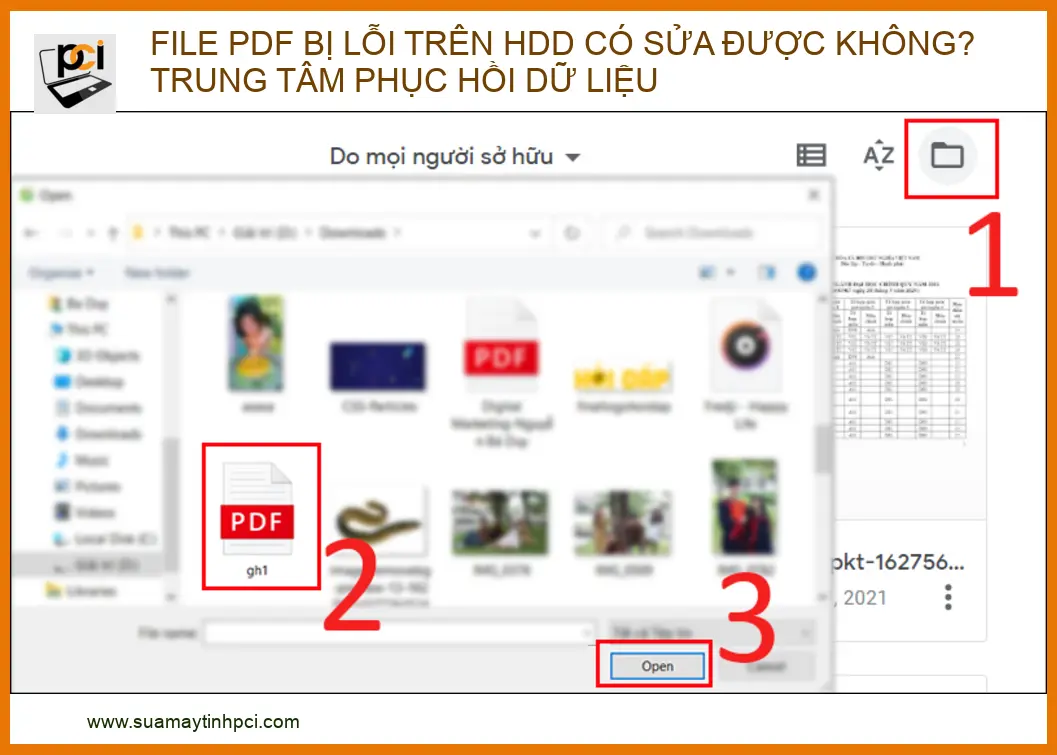 File PDF Bị Lỗi Trên HDD Có Sửa Được Không? Giải Pháp Phục Hồi Dữ Liệu Chuyên Nghiệp 2026