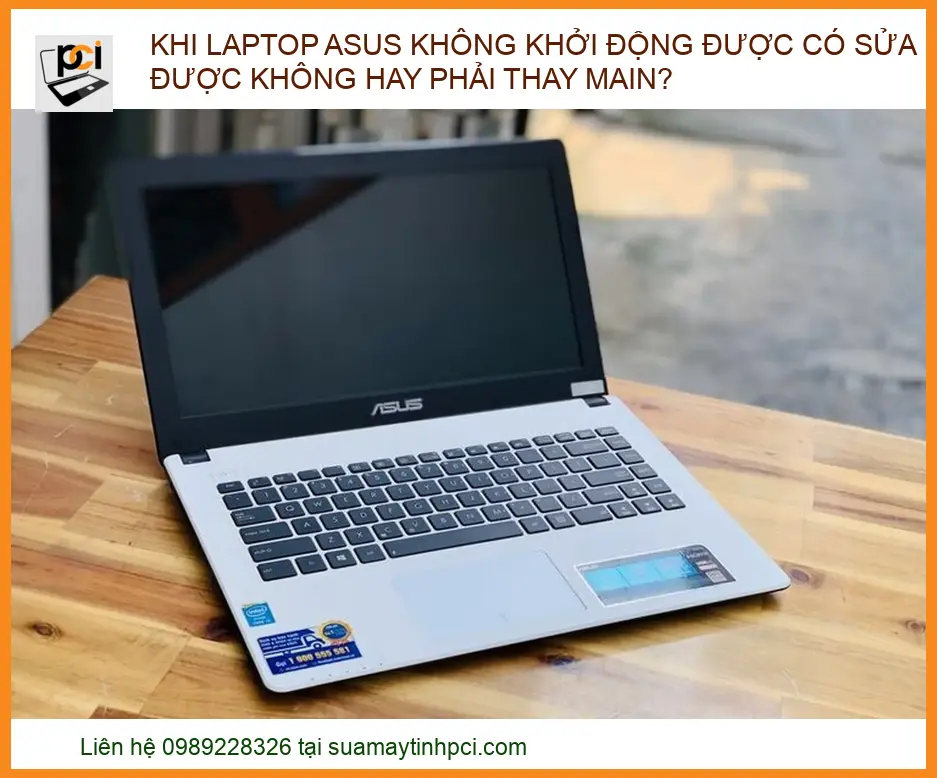 Khi laptop ASUS không khởi động được: Có sửa được không hay phải thay mainboard?