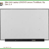 Thay Màn Hình Laptop Lenovo Thinkbook 16p Gen 3, 4 Chính Hãng - Lấy Liền Tại Tphcm