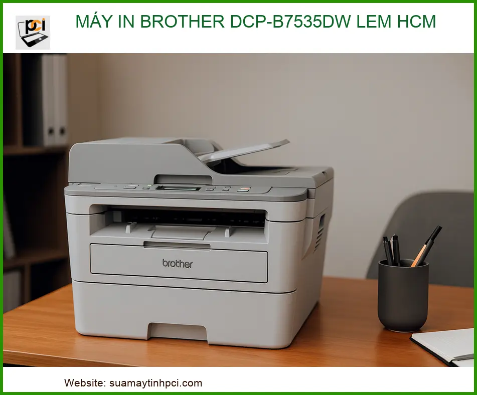 Máy In Brother DCP-B7535DW Bị Lem Mực: Nguyên Nhân Và Cách Xử Lý Triệt Để Tại HCM