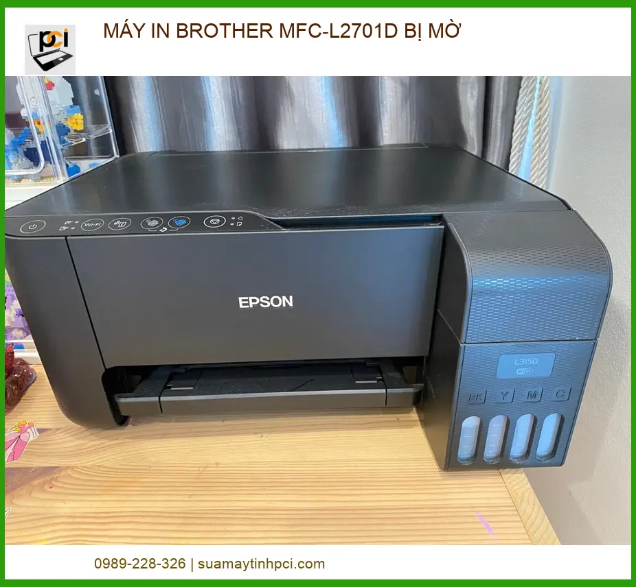 Máy In Brother MFC-L2701D Bị Mờ: Nguyên Nhân Và Cách Khắc Phục Lấy Liền Tại PCI