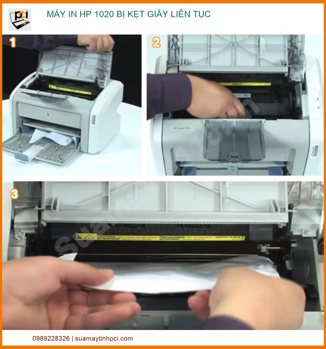 Máy in HP 1020 bị kẹt giấy liên tục: Nguyên nhân và cách khắc phục triệt để 2026